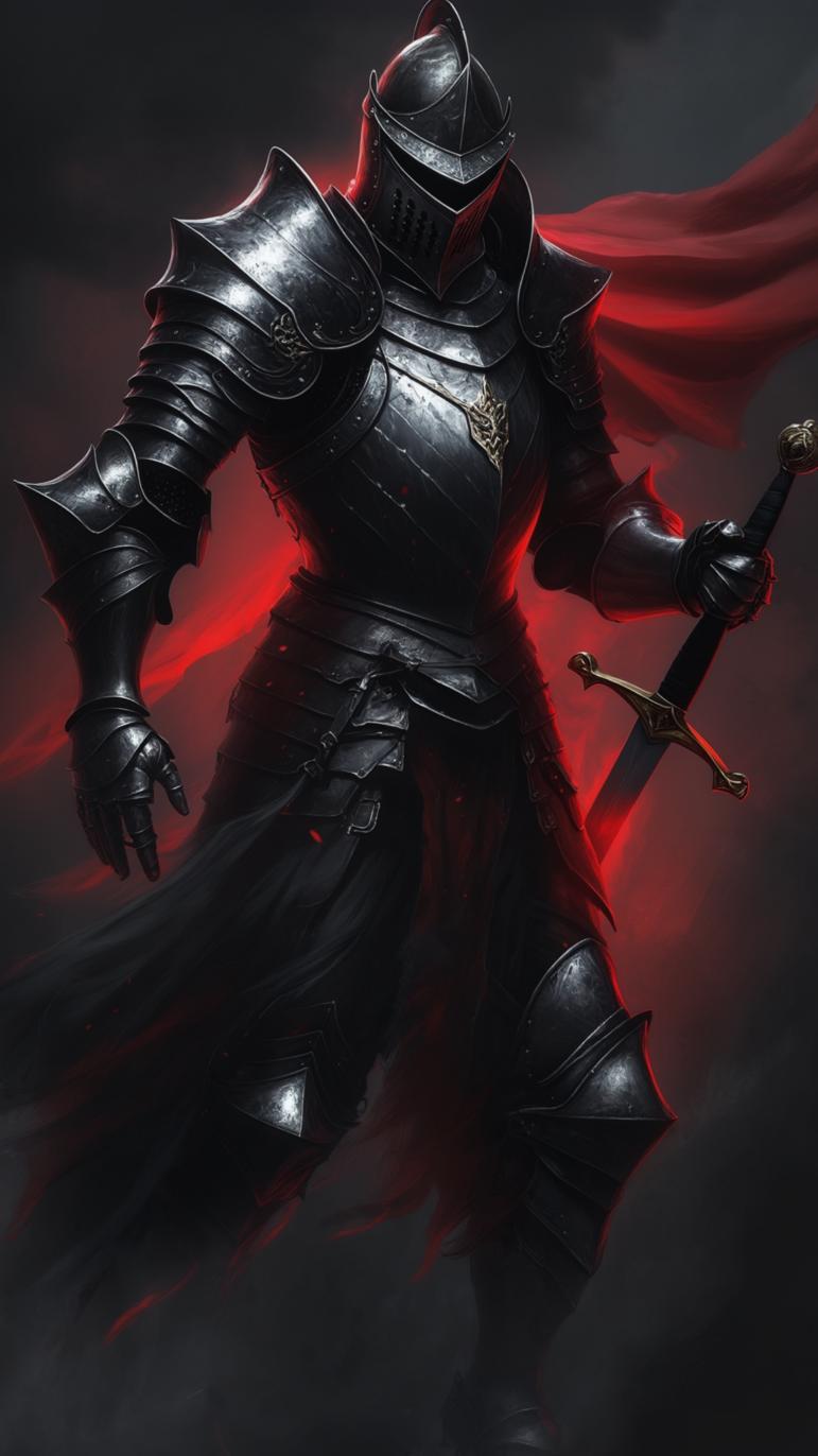 Black-armored knight